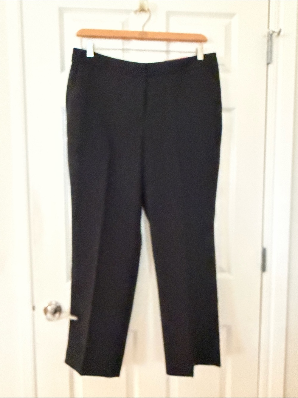 Talbots Fully Lined Crepe Straight-Leg Dress Pants